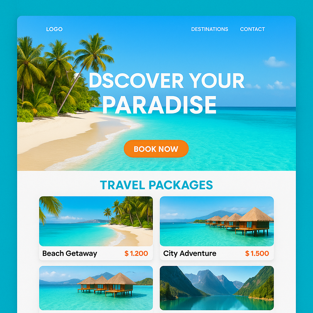 Website Tour Travel