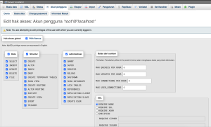 Cara Membuat Database & User di phpMyAdmin